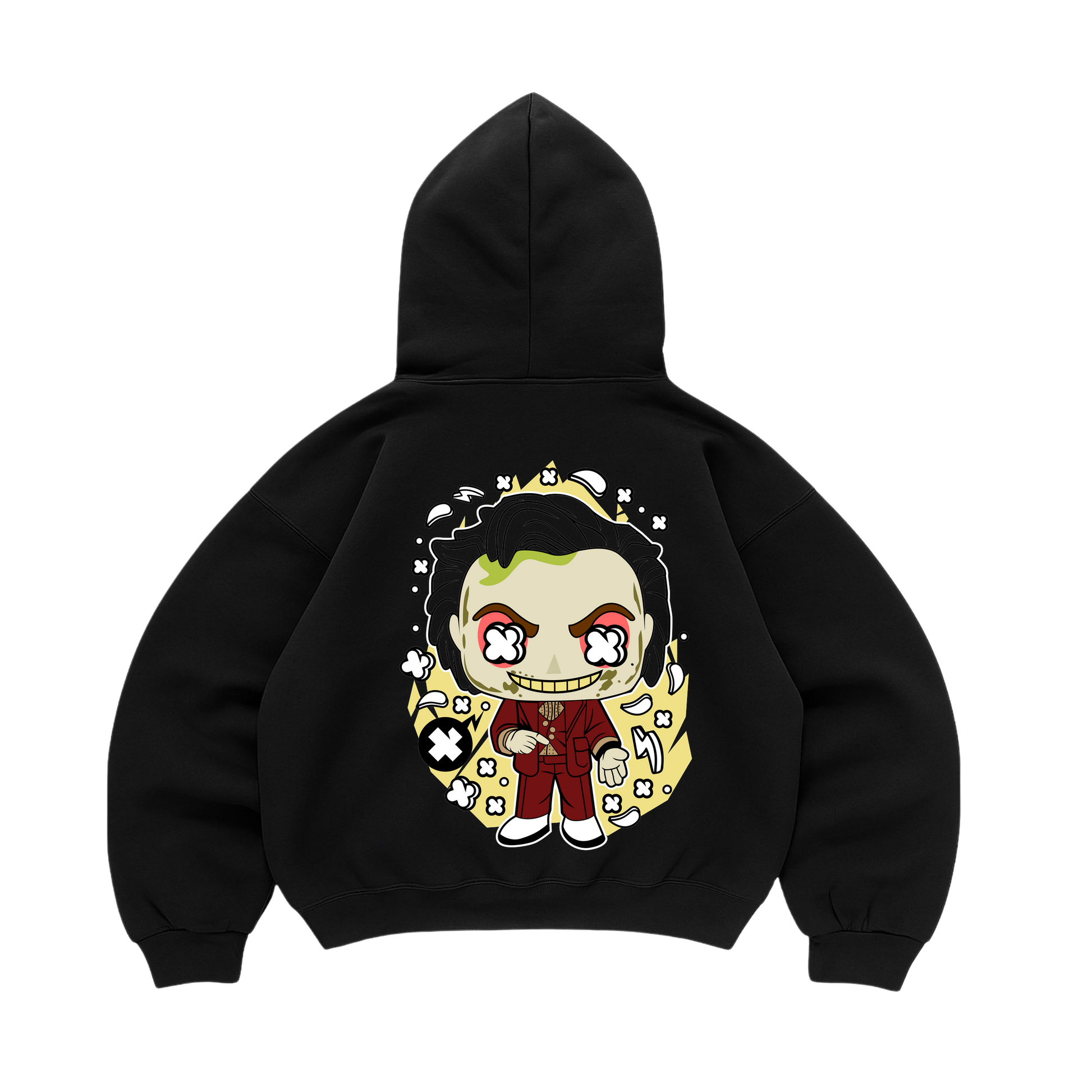 Hoodie Green Hair Joker
