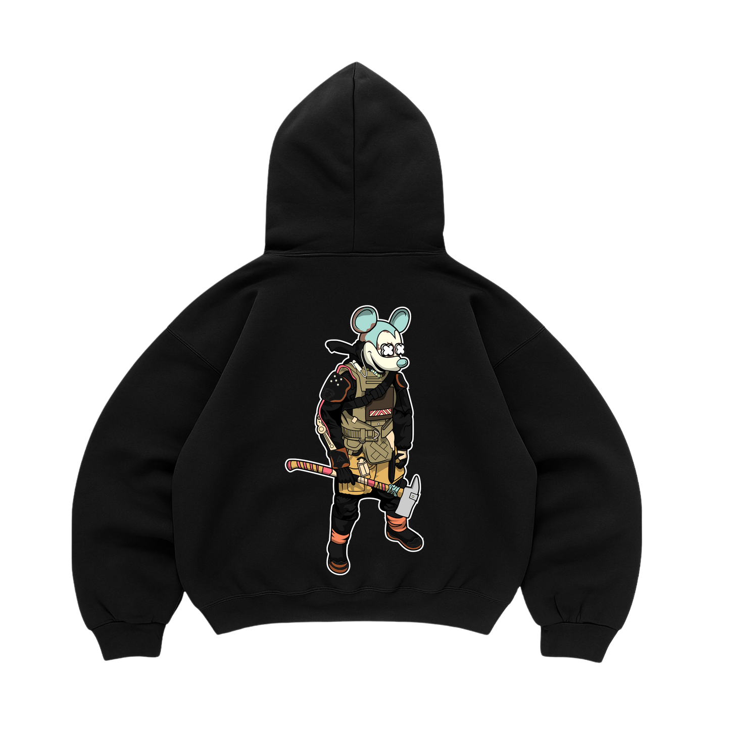 Hoodie Mickey Bastard
