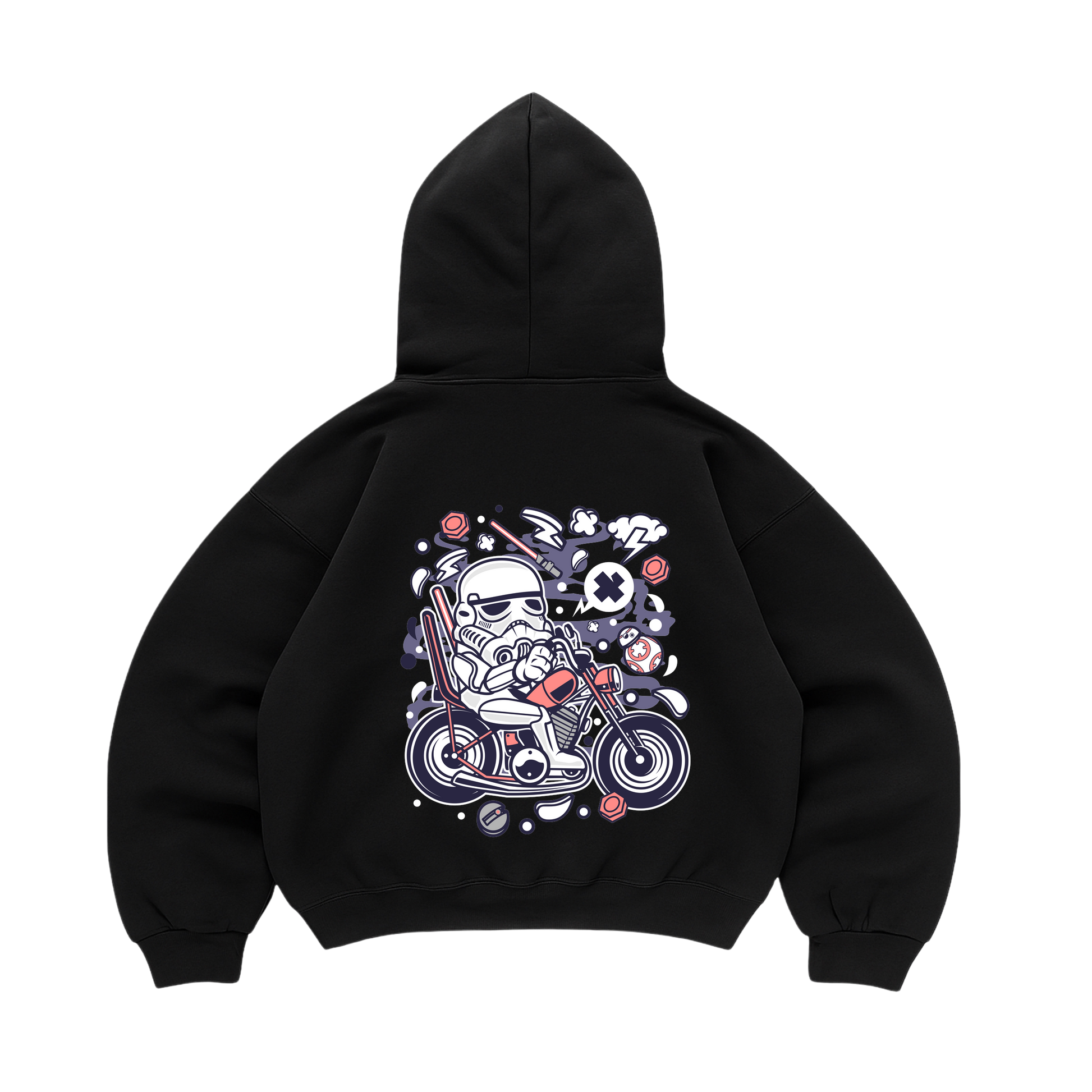 Hoodie Trooper Biker