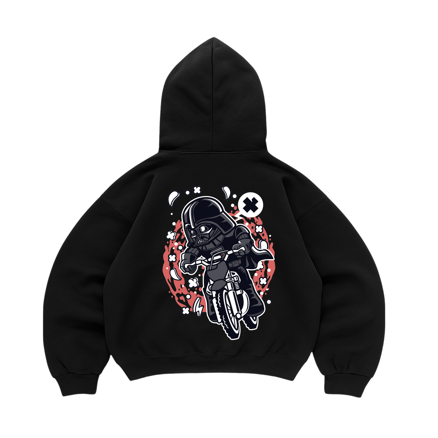Hoodie Vader Motocross Rider