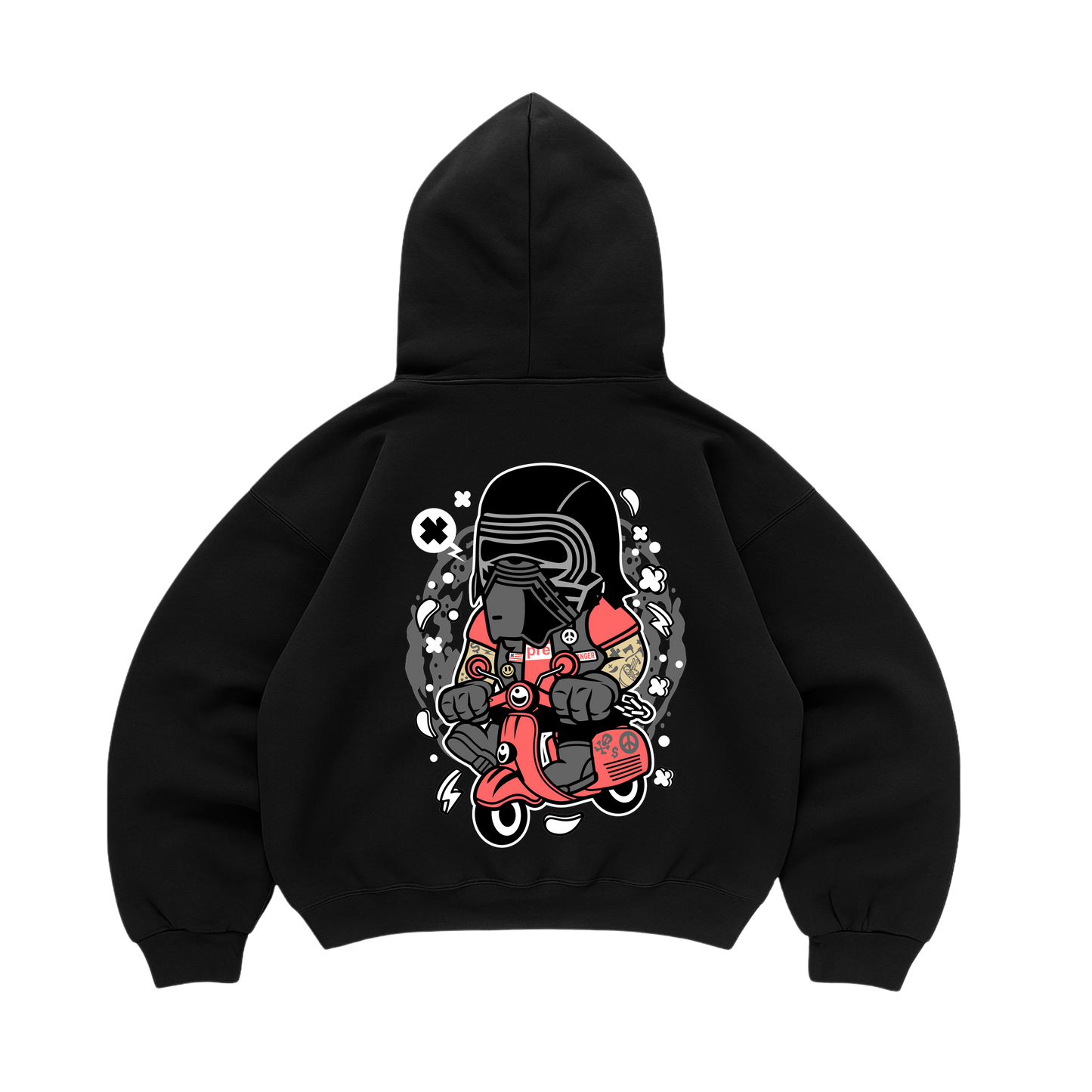 Hoodie Kylo Scooter