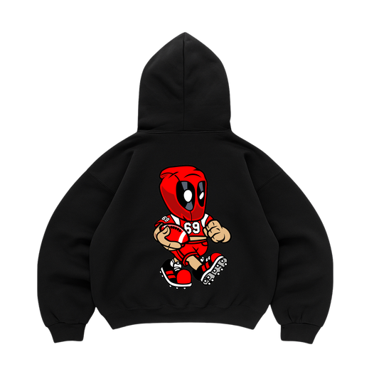 Hoodie Deadpool Football