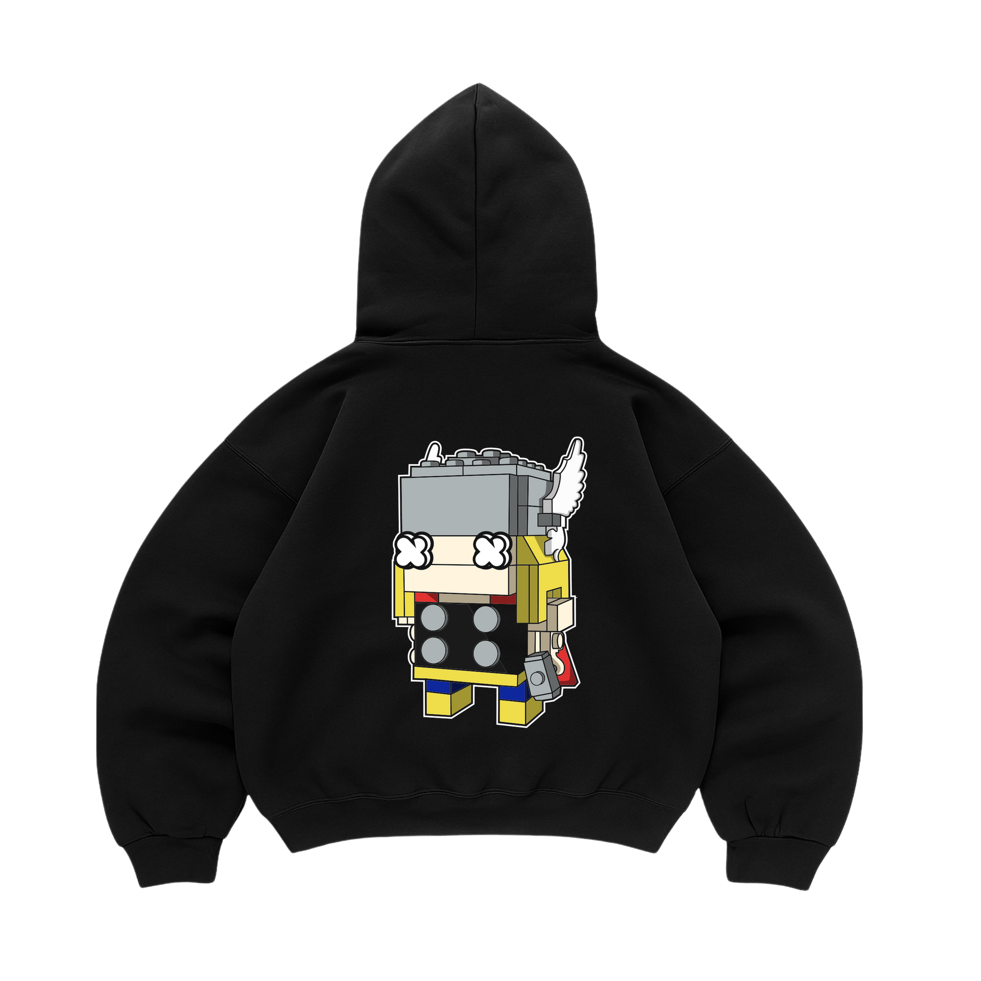 Hoodie Brick Head Thor