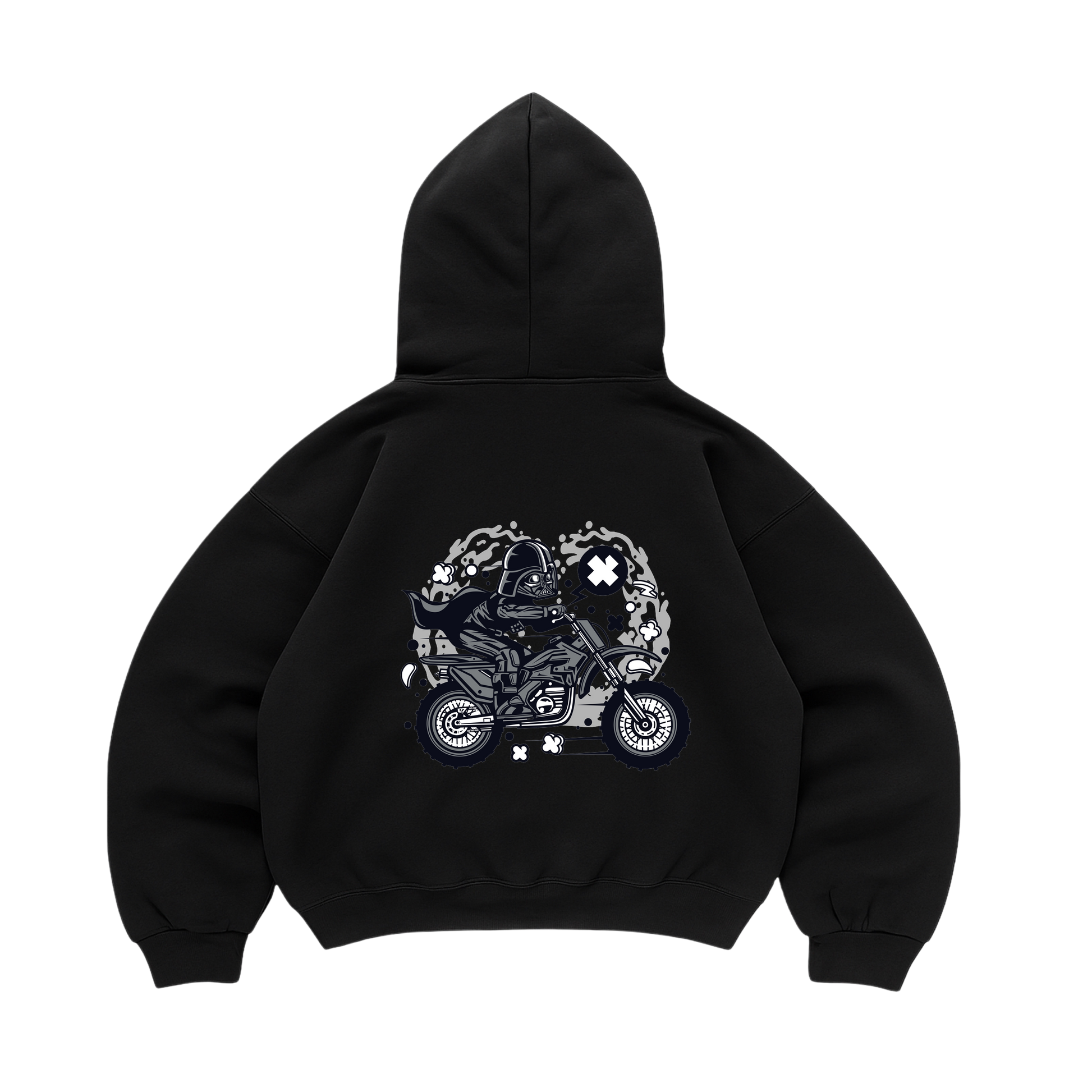 Hoodie Darth Vader Motocross