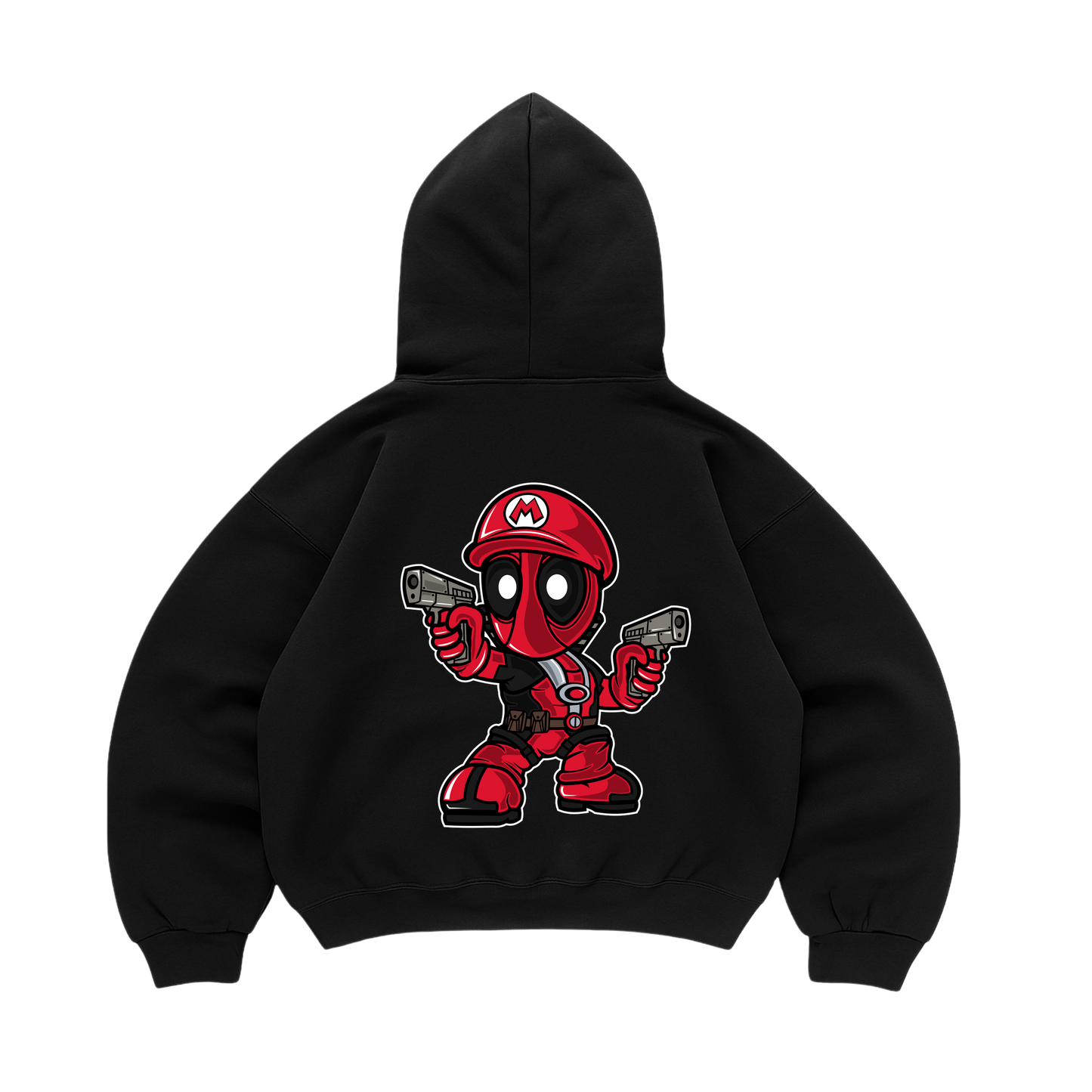 Hoodie Mario Deadpool