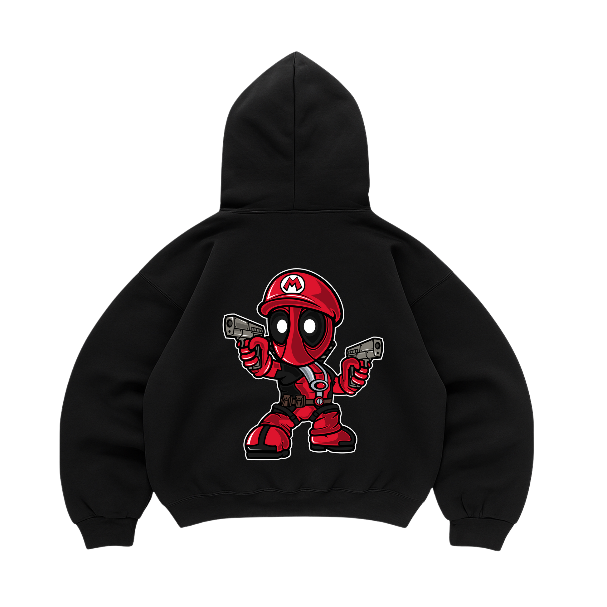 Hoodie Mario Deadpool