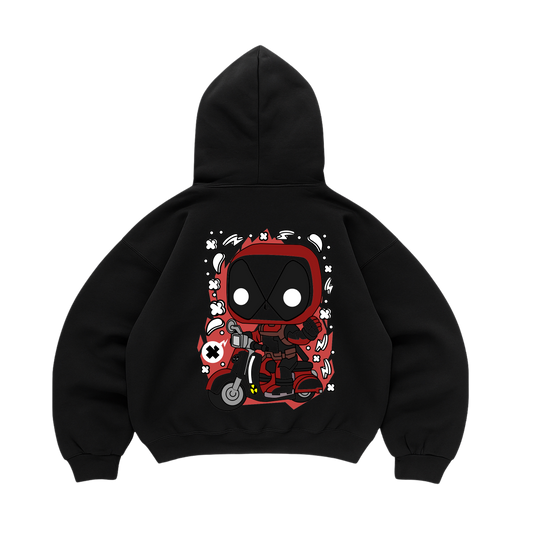 Hoodie Deadpool Scooter