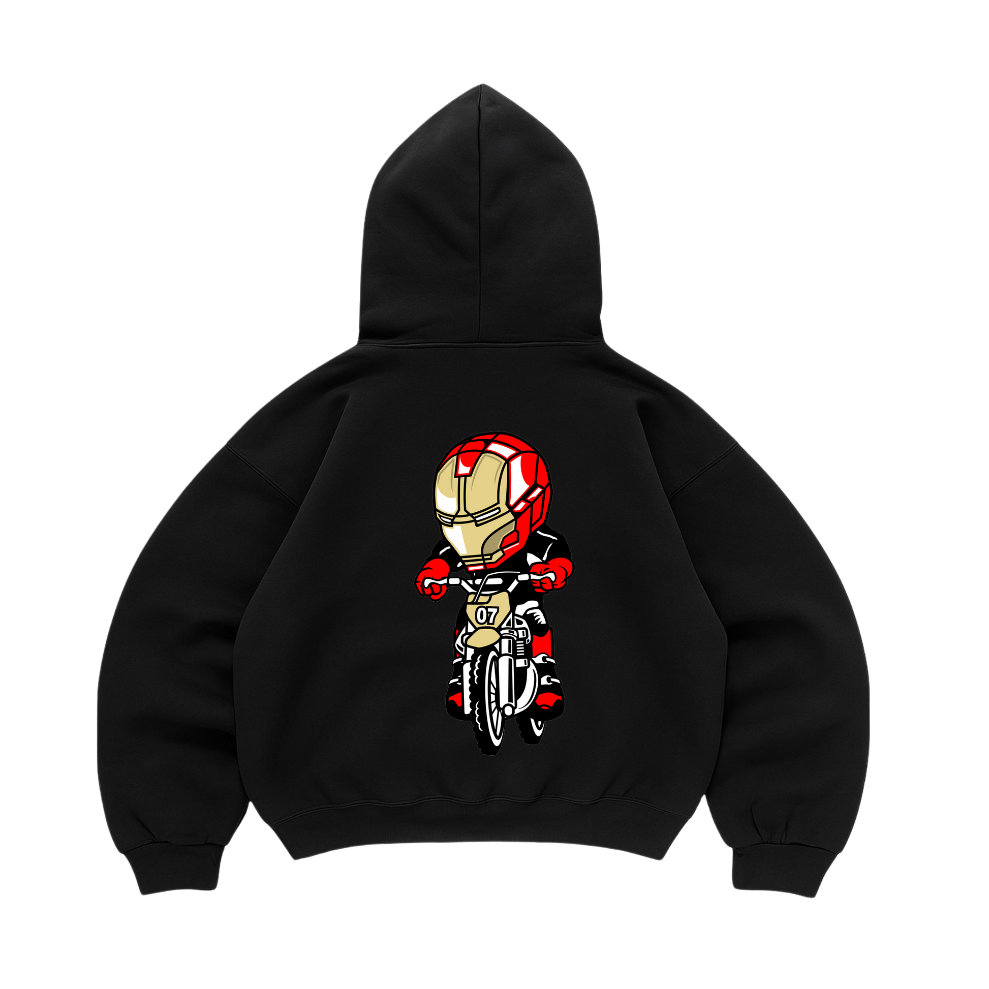 Hoodie Iron Man Biker