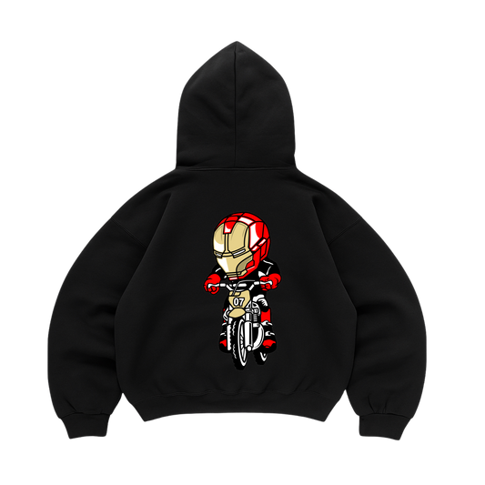 Hoodie Iron Man Biker