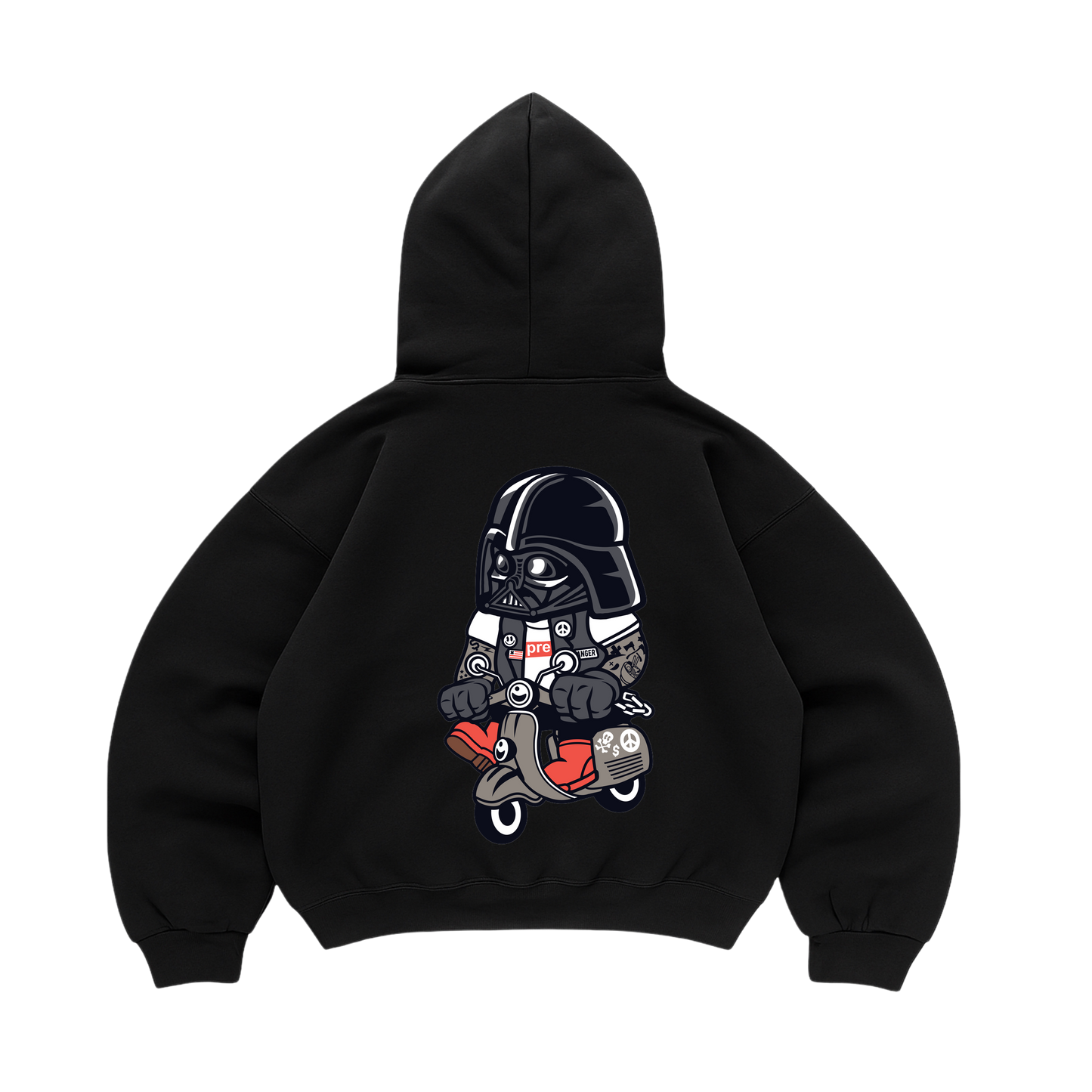 Hoodie Darth Vader Scooter