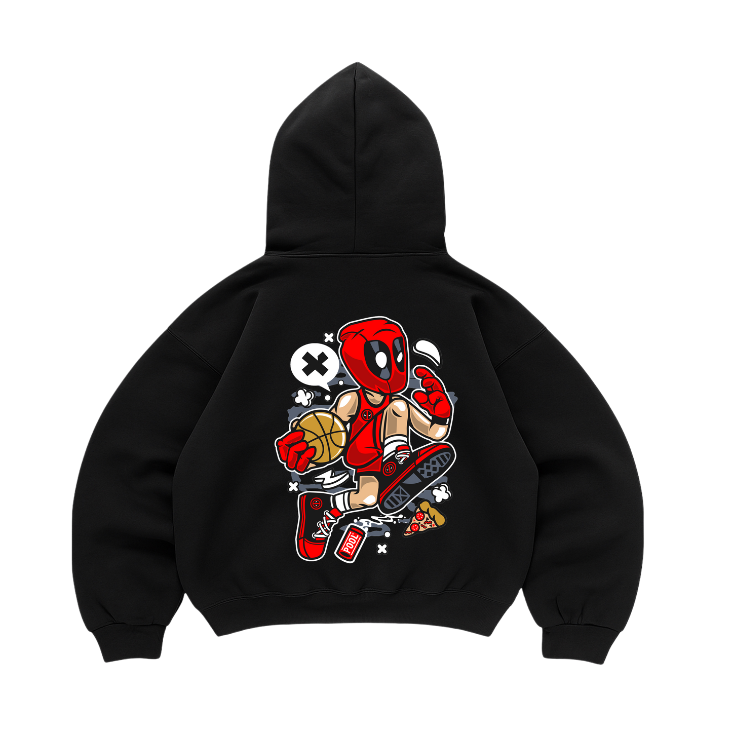 Hoodie Deadpool Basketball