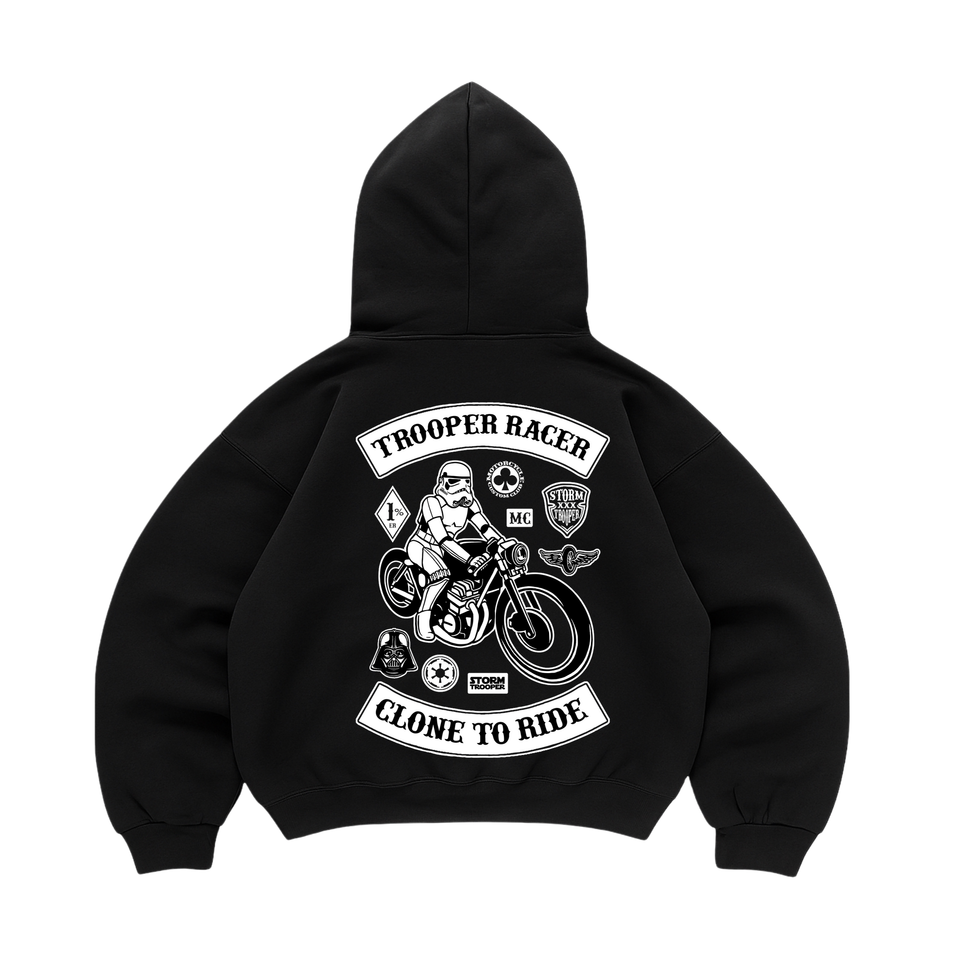 Hoodie Stormtrooper Caferacer