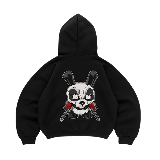 Hoodie Angry Panda