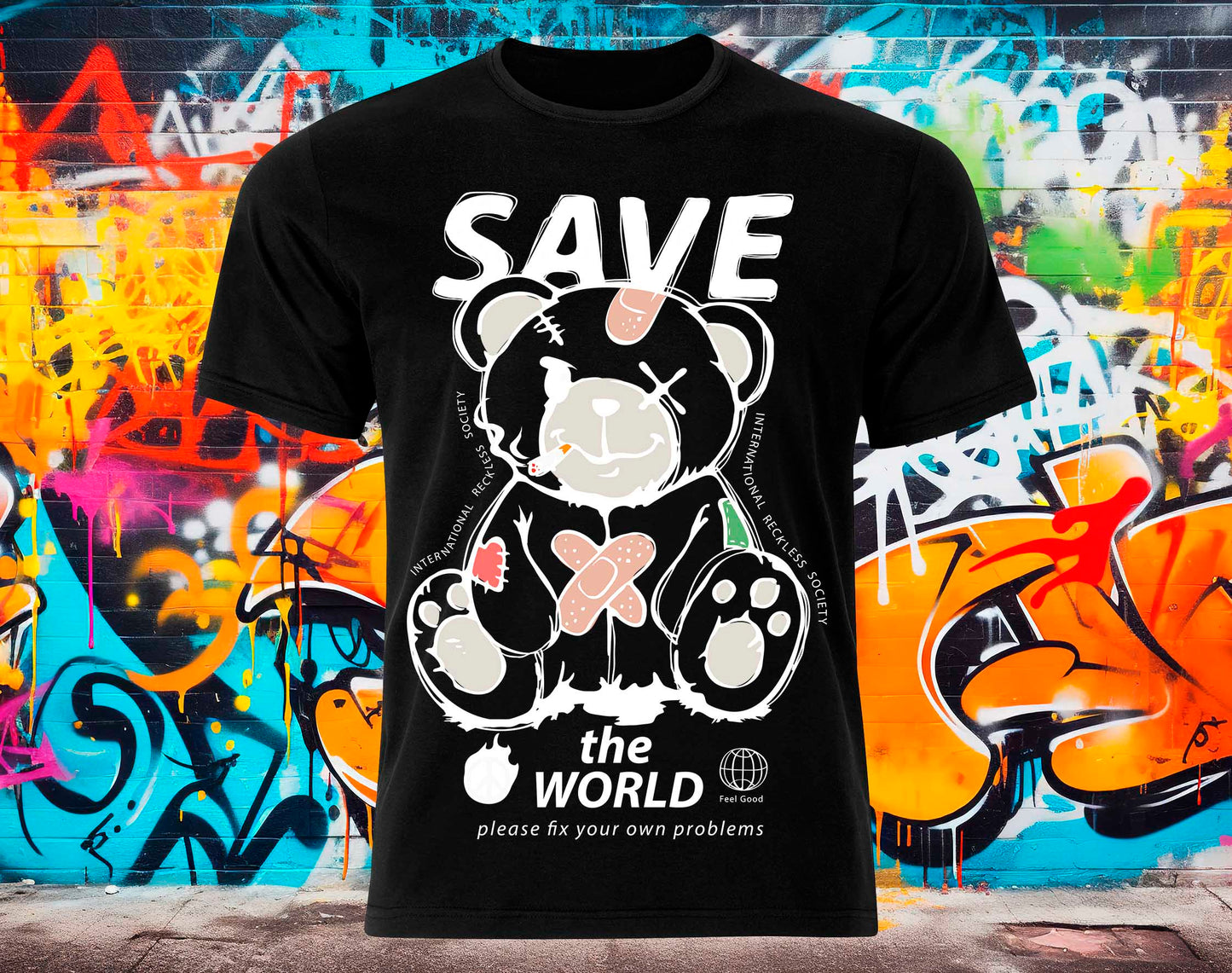 Polera urbana oso 037