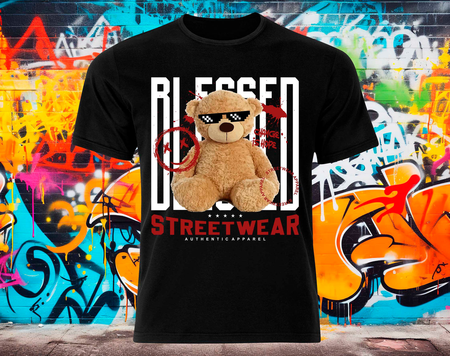 Polera urbana oso 047