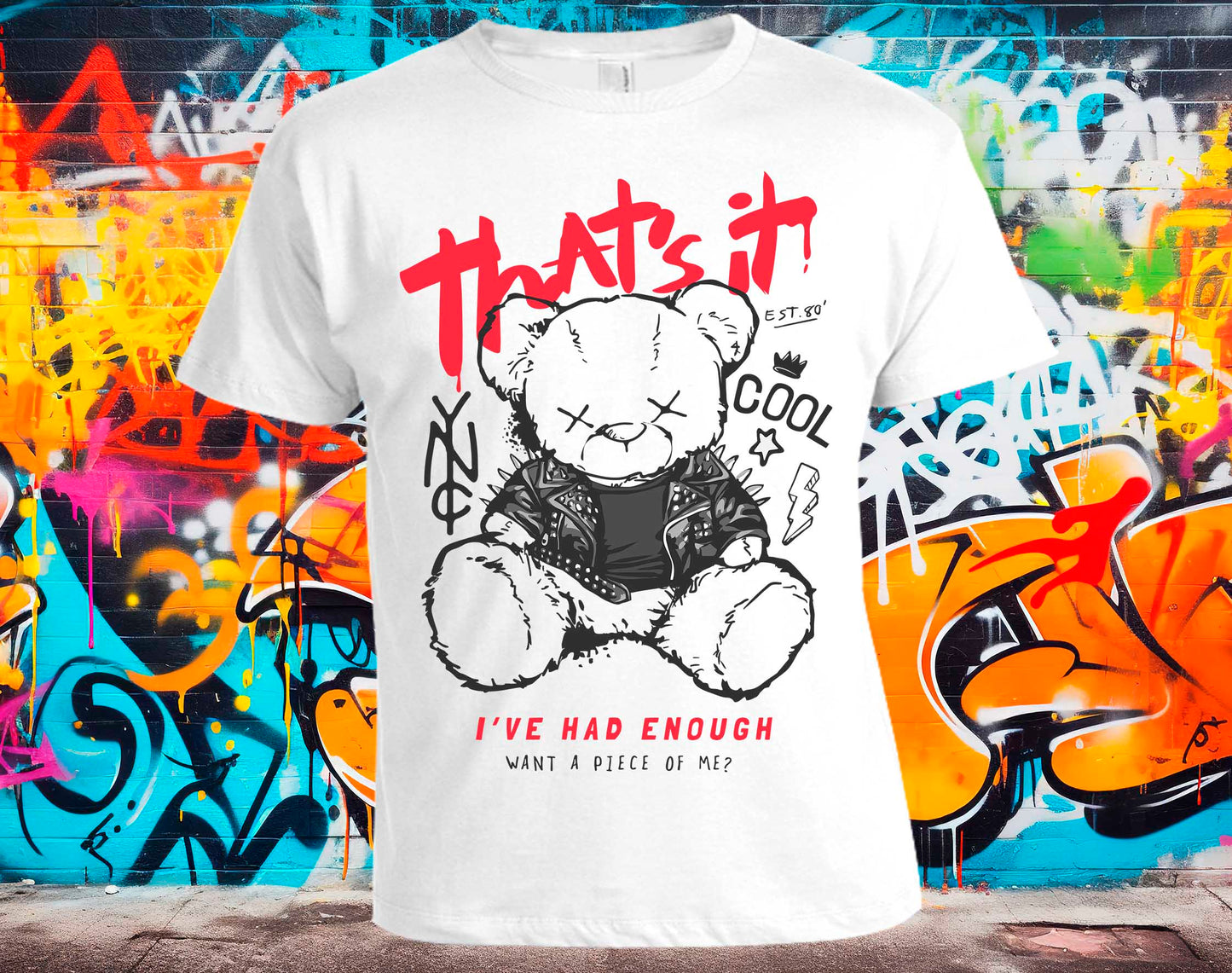 Polera urbana oso 097