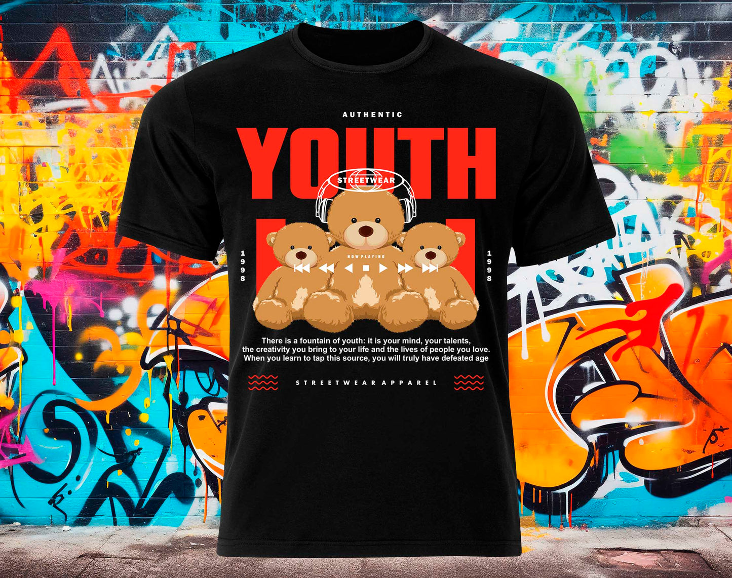 Polera urbana oso 134